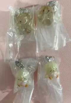 【匿名配送】mikko めじるしアクセサリー パフ×2 ラテ×2