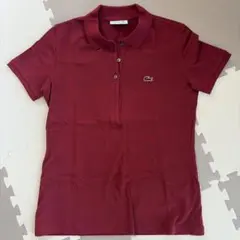 LACOSTE ラコステ 半袖 ポロシャツ ボルドーのサムネイル