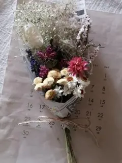 ⑯ 小花のミニブーケ ドライフラワー - メルカリ