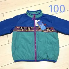 新品　ミッキー　ジャンバー　上着　薄手　100