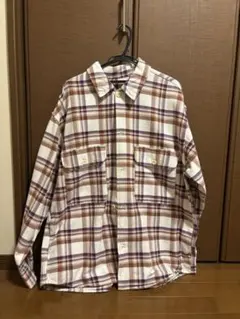 チェック柄カジュアルシャツ