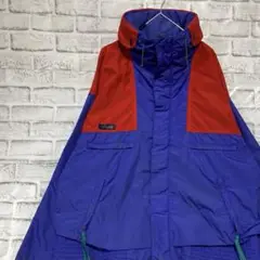 コロンビア　マウンテンパーカーパープルL ロゴ刺繍アウトドア829