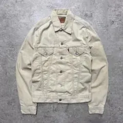 00s Levi's 70507-1105 ホワイトデニム トラッカージャケット - メルカリ
