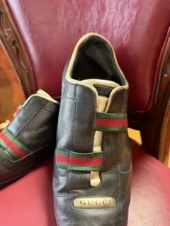 GUCCI グッチ ブラック ゴールド 8G（約26cmぐらい）のサムネイル
