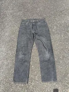 訳アリ 80s levi's 501 先染めブラック 初期 内股シングル W36 - メルカリ
