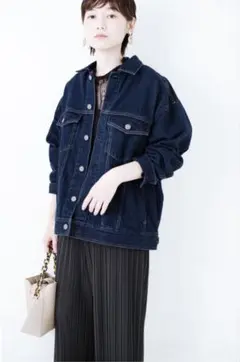 フェリシモ haco! ハコ オーバーサイズ Gジャン