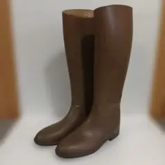 AIGLE　エーグル　ロング　ラバー　レインブーツ ブラウン　40 25cmのサムネイル