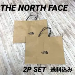 THE NORTH FACE ショップ袋 紙袋 2枚セット 新品