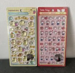 ボンボンドロップシール サンリオ 第2弾ポムポムプリン ミニ赤キティ 2枚セット