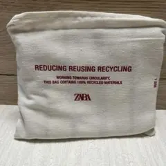 ZARA エコバッグ Lサイズ 100%リサイクル素材