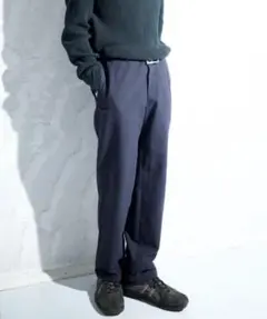 JIL SANDER ジル サンダー ネイビー コットン トラウザー 48のサムネイル