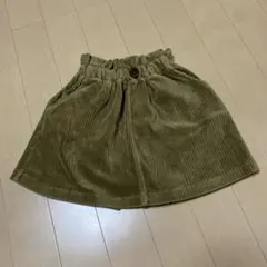 コーデュロイ　スカート 90