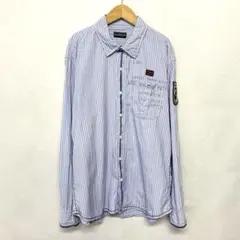 NAPAPIJRI ナパピリワッペン ストライプ シャツ XXLのサムネイル