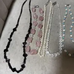 パールネックレス SILVERまとめ売り