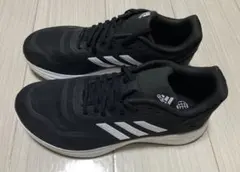 アディダス　スニーカー　デュラモ 10 ワイド 26.5cm 黒　新品