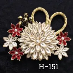 つまみ細工髪飾り　結婚式　成人式　卒業式　前撮り