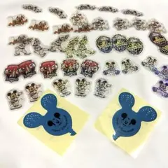 【ディズニーホログラムシール】40枚　ディズニーシー25周年ステッカー２枚のサムネイル
