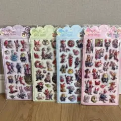 ズートピア 4枚セット 新品 ぷくぷくシール 匿名発送 ディズニー
