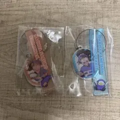 忍たま乱太郎 アモカフェ 2連アクリルキーホルダー 尾浜勘右衛門 鉢屋三郎