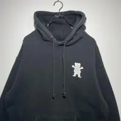 GRIZZLY　グリズリー　スウェットパーカー　サイズL　くま　スケーター　古着