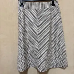 膝丈スカート フレア