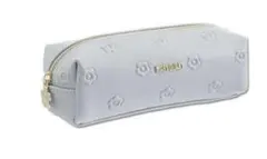 MARY QUANT シンプルエンボスデイジースクエアペンケース