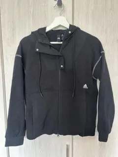 adidas アディダス フリース パーカー ブラック