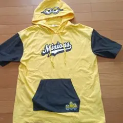 ミニオンズ フード付きTシャツ Sサイズ