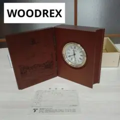 WOODREX 本型置き時計