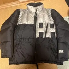 週末お値下げHelly Hansen ダウンジャケット 黒/銀