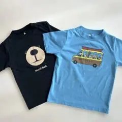 mont-bell ウィックロン Tシャツ2枚セット 110㎝美品