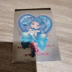 入場者特典　キミとアイドルプリキュア　うちわ型クリアカード　キュアウィンク