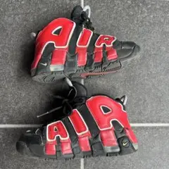 Nike Air More Uptempo レッド/ブラック　19センチ