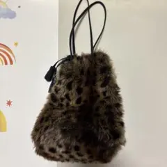 FREAK'S STORE レオパード柄ファーバッグ