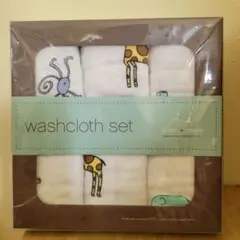 新品未使用　aden ＋　anais ガーゼ　ウォッシュクロス