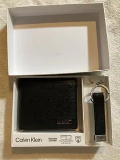 Calvin Klein カルバンクライン 二つ折り財布&キーリングセット