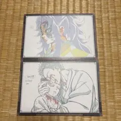 鬼滅の刃　ダイニング　おすそわけ　ポストカード　黒死牟　狛治　恋雪