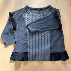 Another Edition グレー 長袖ニット※少し袖が短めです