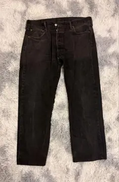 Levi's 501 ブラックデニムパンツ W32 L32