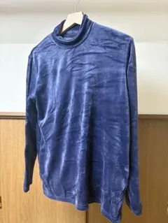 タートルネック 長袖カットソー