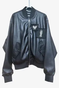 FR(13)ENDS /パッチ付きMA-1ジャケット/y2k/モード/グランジ