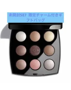 未開封シャネル レ ヌフ オンブル587 限定チャーム、ステッカー付き