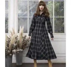 herlipto pleated pleats long dress