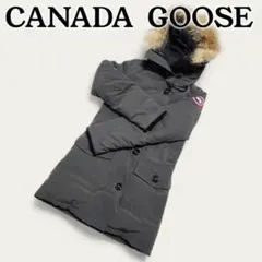 美品 CANADA GOOSE カナダグース ダウンコート レディース グレーのサムネイル