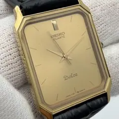 希少 稼動品 SEIKO DOLCE セイコー レクタンギュラー80年代 - メルカリ