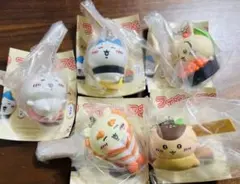 ちいかわ寿司 フィギュアキーホルダー ５種セット セミコンプ