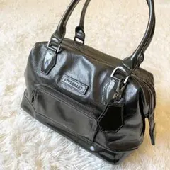 Longchamp Leather Doctor Bag Khaki Smallのサムネイル