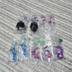ピクミン めじるしアクセサリー1 ガチャガチャ 9個 まとめ売り