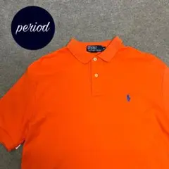 P3288 RalphLauren ロゴ　無地　半袖　ポロシャツ