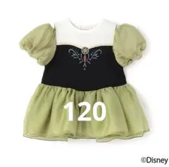 新品 プティマイン なりきりカットチュニック 120 ディズニー アナ